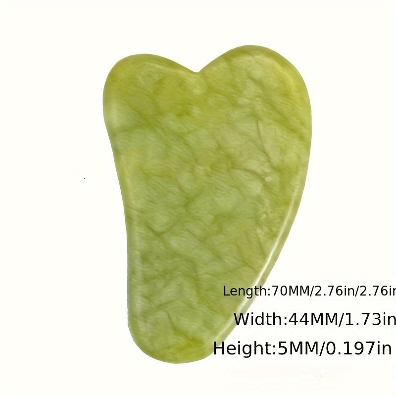 Lot de 2 planches Gua Sha pour massage facial, outils spécialisés pour les instituts de beauté, pour affiner le visage et le cou, sans piles.