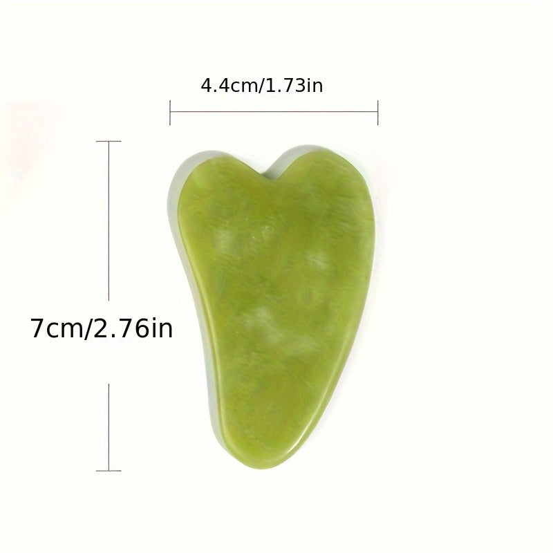 Lot de 2 planches Gua Sha pour massage facial, outils spécialisés pour les instituts de beauté, pour affiner le visage et le cou, sans piles.