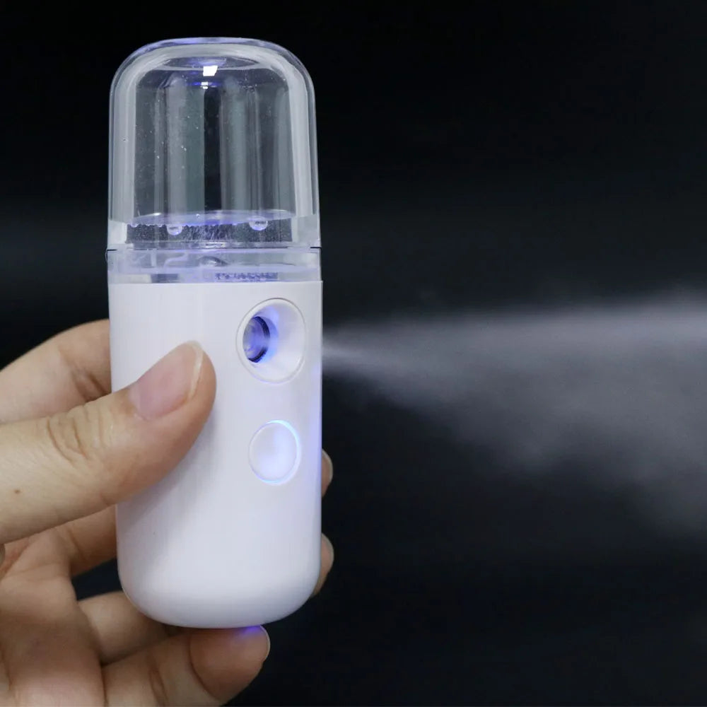 Humidificateur à vapeur pour le visage, vaporisateur nano rechargeable USB, appareil de beauté hydratant pour le soin du visage