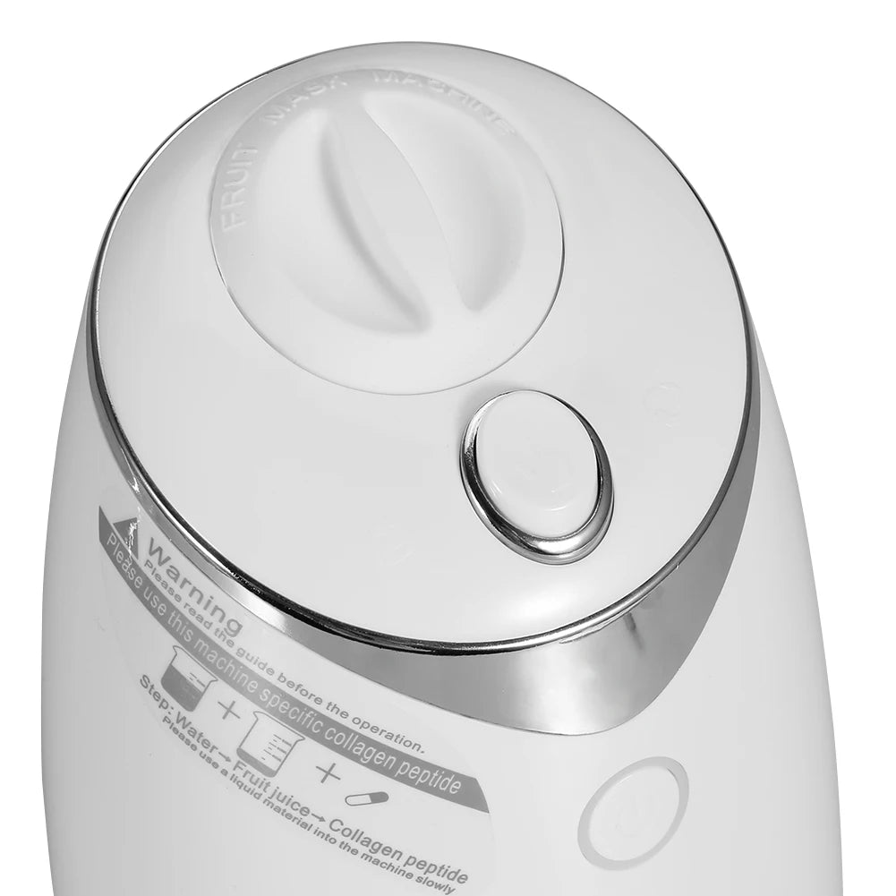 Machine à masques aux fruits, masque facial naturel fait maison à base de fruits et légumes, soin du visage, machine de beauté au collagène frais, machine à masques aux légumes