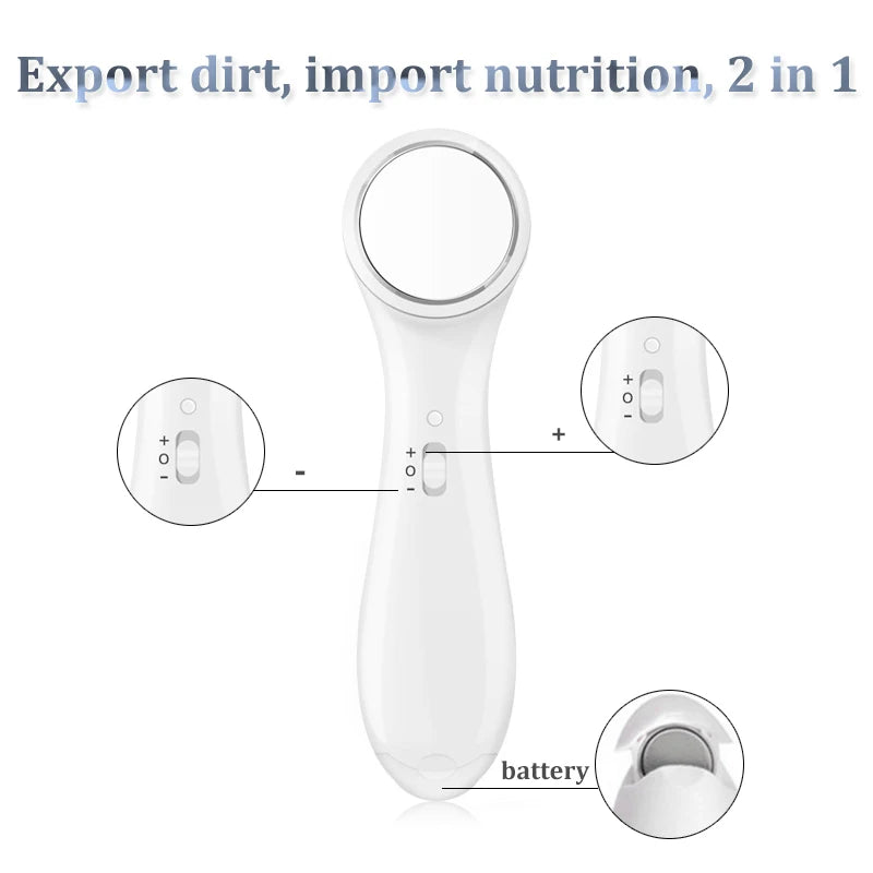 Appareil de beauté faciale à ultrasons haute fréquence anti-âge pour le traitement des taches et des rides - Soins de la peau - Livraison directe aux États-Unis