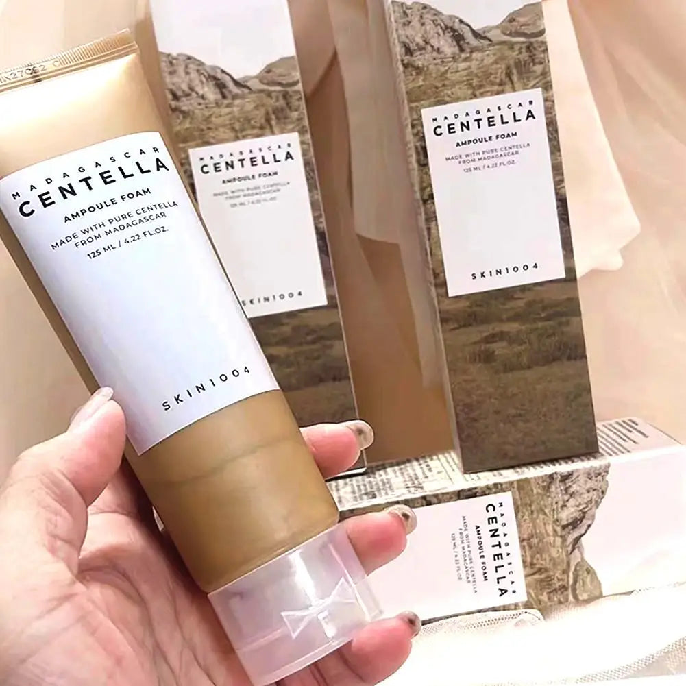 Nettoyant visage Skin1004 Centella Asiatica Nettoyant visage Essence Sel de l'Himalaya Mousse nettoyante en profondeur pour une purification douce et rafraîchissante