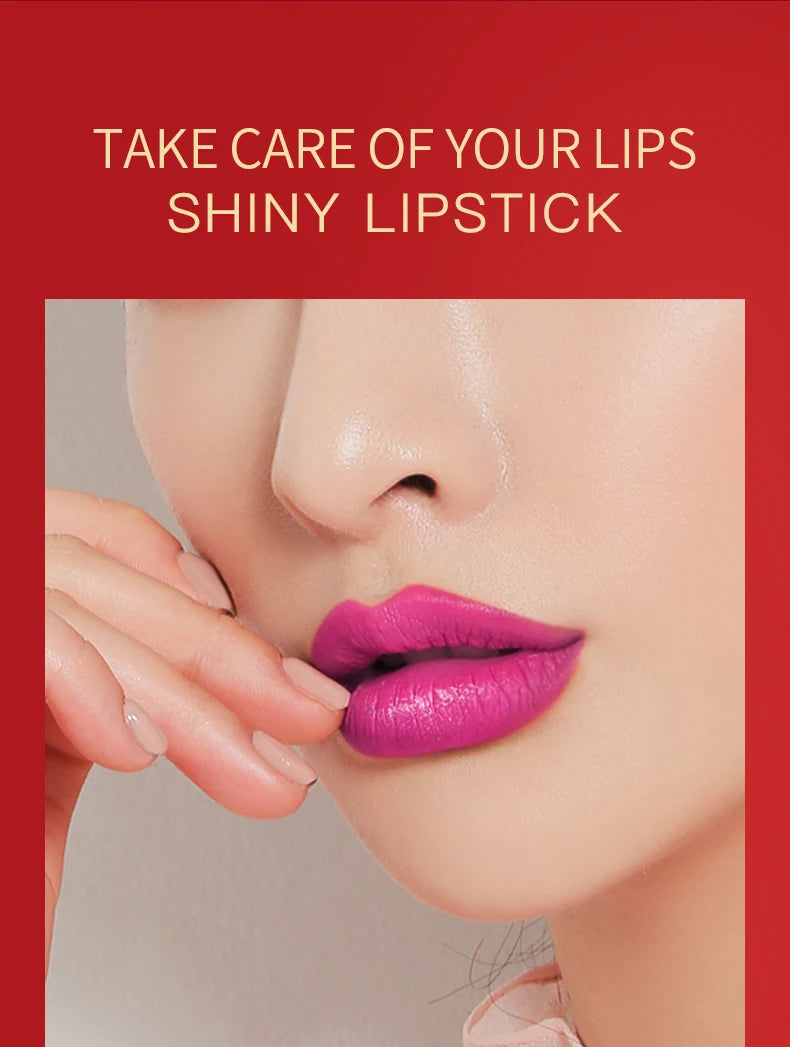 Rouge à lèvres changeant de couleur, rose bleue, soin des lèvres, brillant à lèvres rouge changeant de température, base de maquillage imperméable, beauté féminine, cosmétique