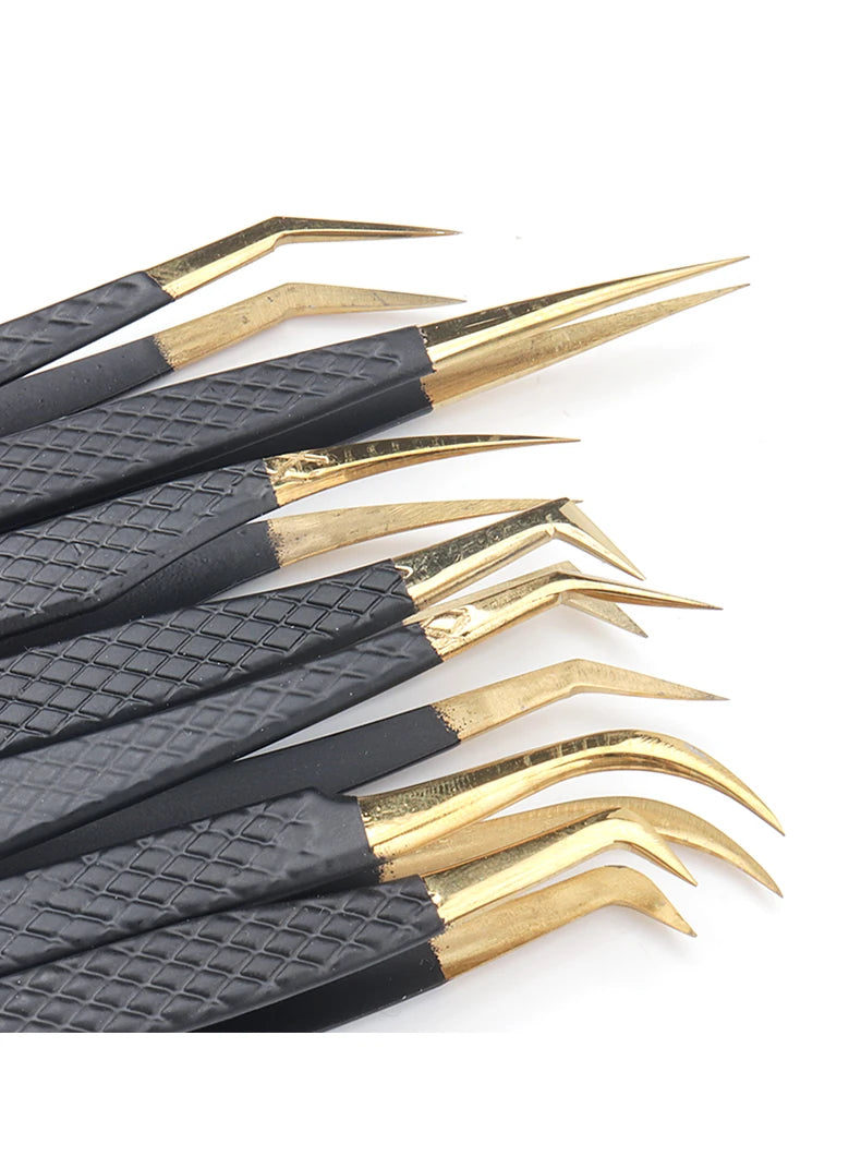 Pince à épiler pour cils et sourcils, pince à épiler de haute précision en acier inoxydable, outils de beauté pour femmes, 1 pièce