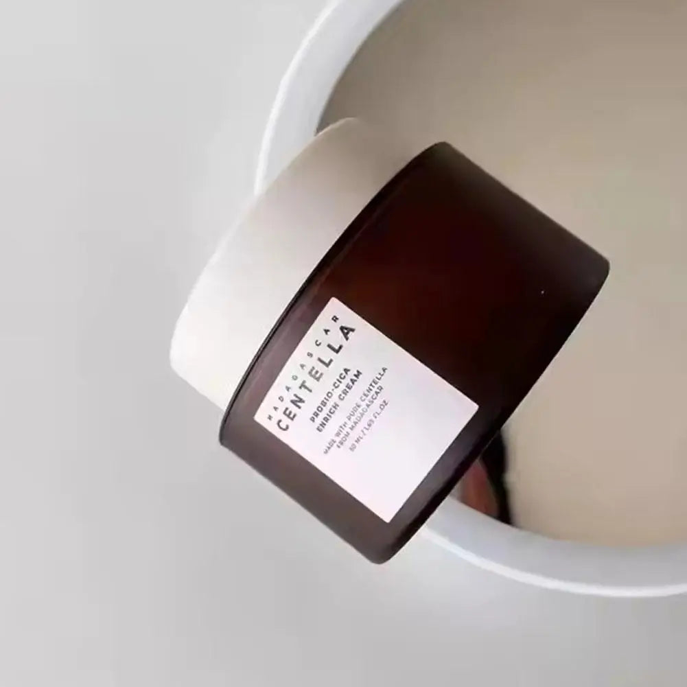 Crème hydratante probiotique SKIN 1004 à la Centella Asiatica - Hydratation intense - Soin contour des yeux anti-rides - Crème réparatrice hydratante en profondeur