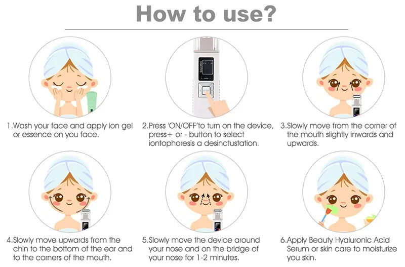 Appareil galvanique de raffermissement cutané, appareil facial à microcourant, rouleau de massage liftant pour le visage, soin anti-âge à domicile, institut de beauté