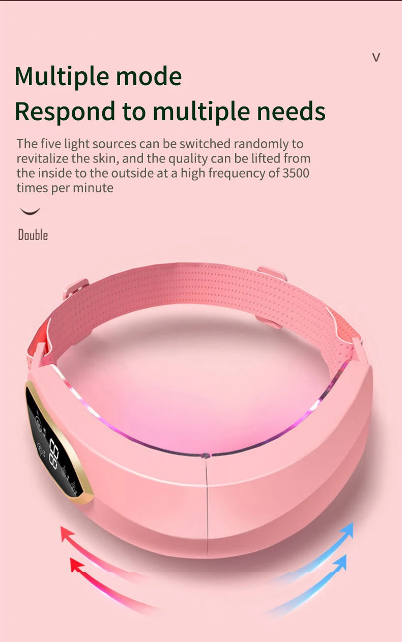 Appareil de massage facial liftant à 12 vitesses, masseur facial électrique, appareil de massage amincissant et liftant en V, outil de beauté à usage domestique