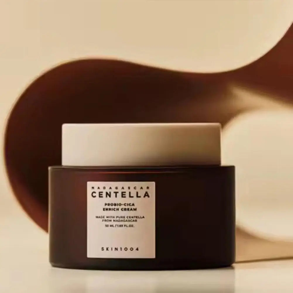 Crème hydratante probiotique SKIN 1004 à la Centella Asiatica - Hydratation intense - Soin contour des yeux anti-rides - Crème réparatrice hydratante en profondeur