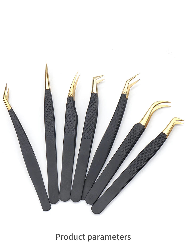 Pince à épiler pour cils et sourcils, pince à épiler de haute précision en acier inoxydable, outils de beauté pour femmes, 1 pièce