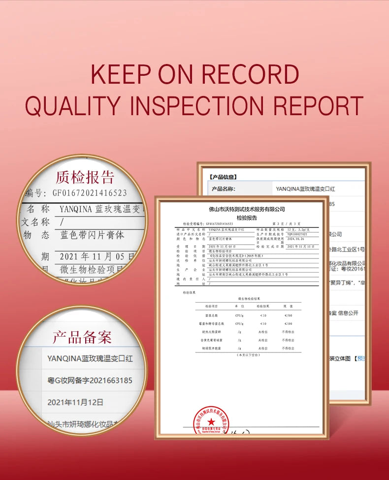 Rouge à lèvres changeant de couleur, rose bleue, soin des lèvres, brillant à lèvres rouge changeant de température, base de maquillage imperméable, beauté féminine, cosmétique