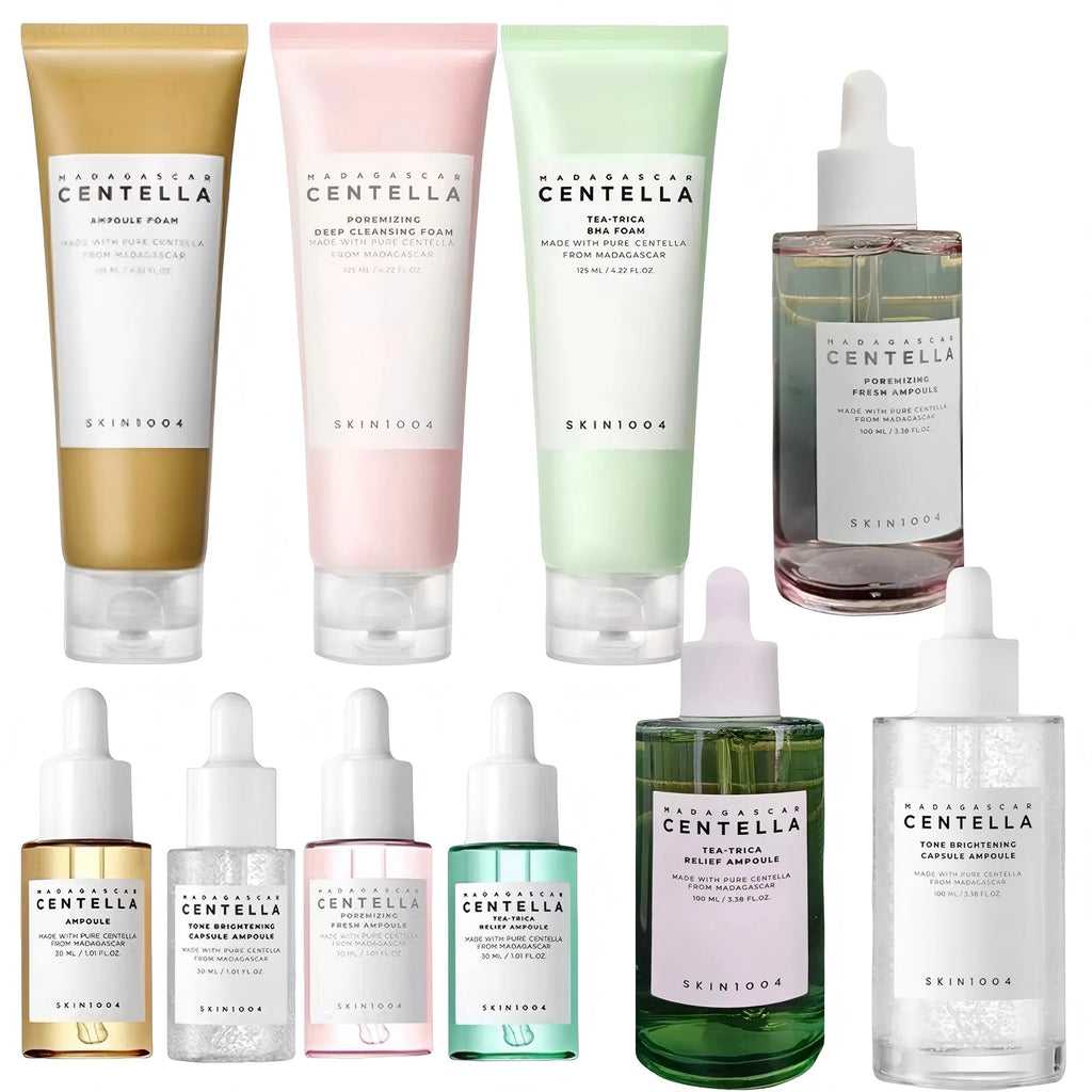 Nettoyant visage Skin1004 Centella Asiatica Nettoyant visage Essence Sel de l'Himalaya Mousse nettoyante en profondeur pour une purification douce et rafraîchissante