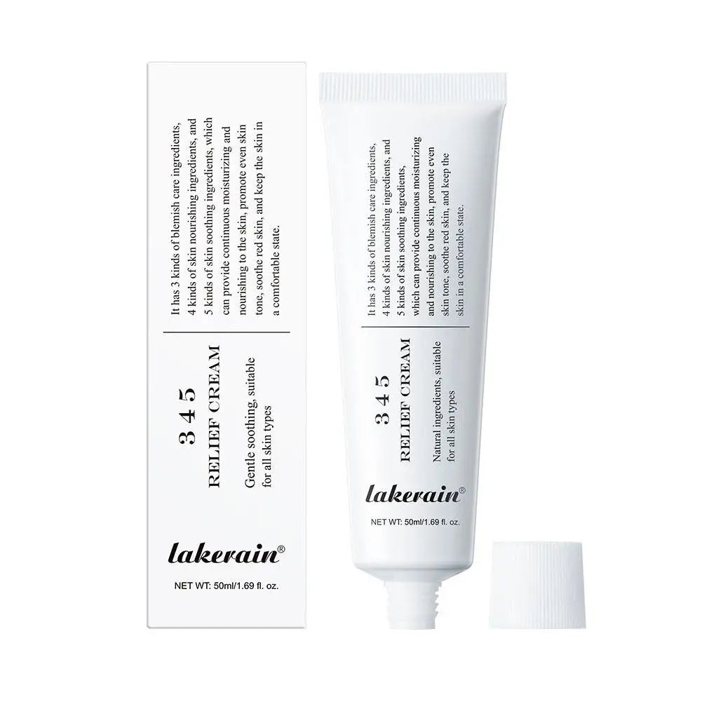 Crème apaisante réparatrice pour le visage 345. Améliore les imperfections cutanées. Apporte un soin apaisant et liftant. Hydratant et embellissant.