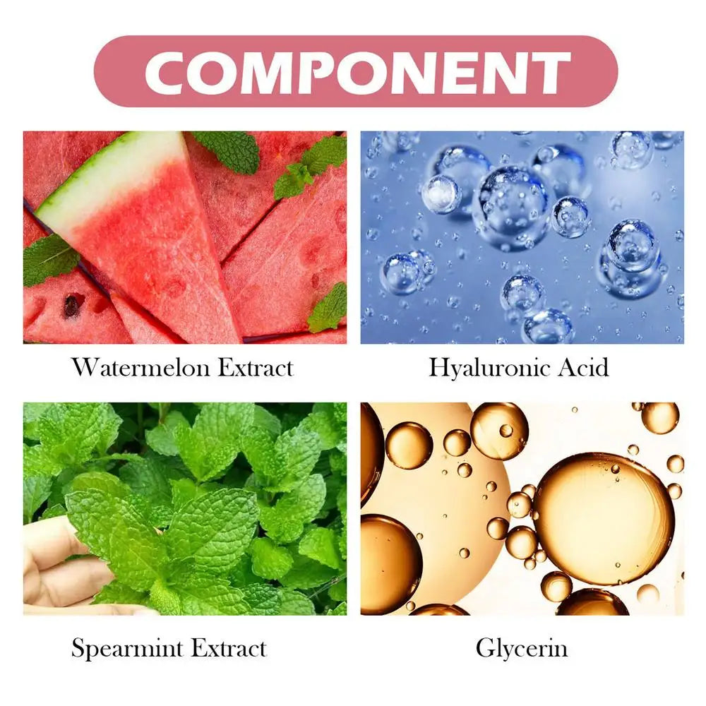 Sérum visage à l'avocat, essence raffermissante visage à la pastèque, effet liftant et raffermissant, atténue les ridules, essence anti-âge, essence anti-rides