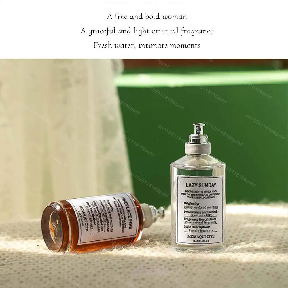 Parfum pour femme, parfum floral, fruité, boisé, parfum jasmin, cèdre, musc, agrumes, eau de toilette longue durée.