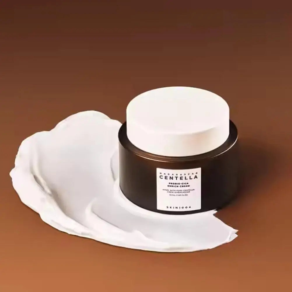 Crème hydratante probiotique SKIN 1004 à la Centella Asiatica - Hydratation intense - Soin contour des yeux anti-rides - Crème réparatrice hydratante en profondeur