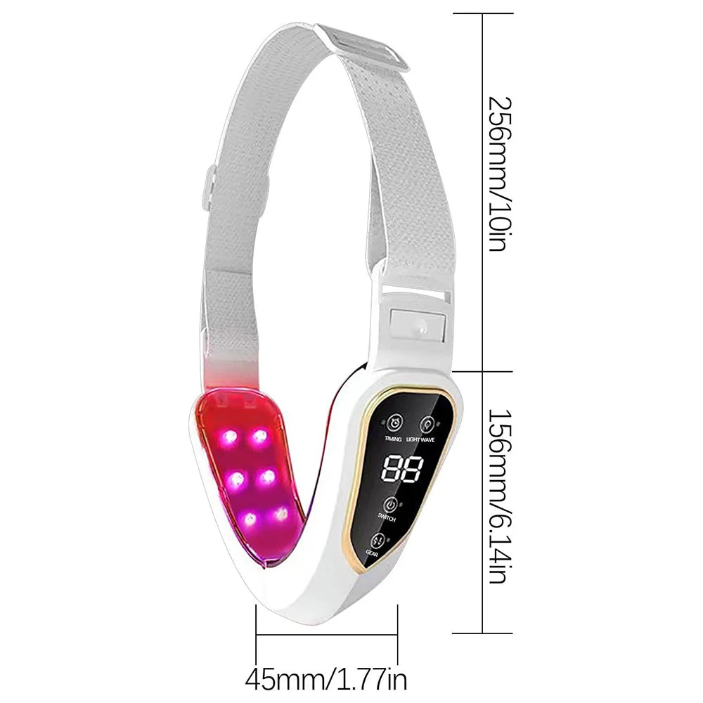 Appareil de massage facial liftant à 12 vitesses, masseur facial électrique, appareil de massage amincissant et liftant en V, outil de beauté à usage domestique