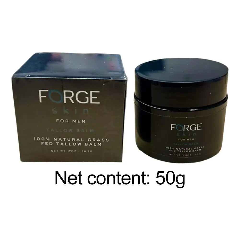 Crème visage anti-âge FORGE pour hommes - Soin naturel pour la peau - Correcteur anti-rides - Effet liftant et raffermissant - Crème hydratante