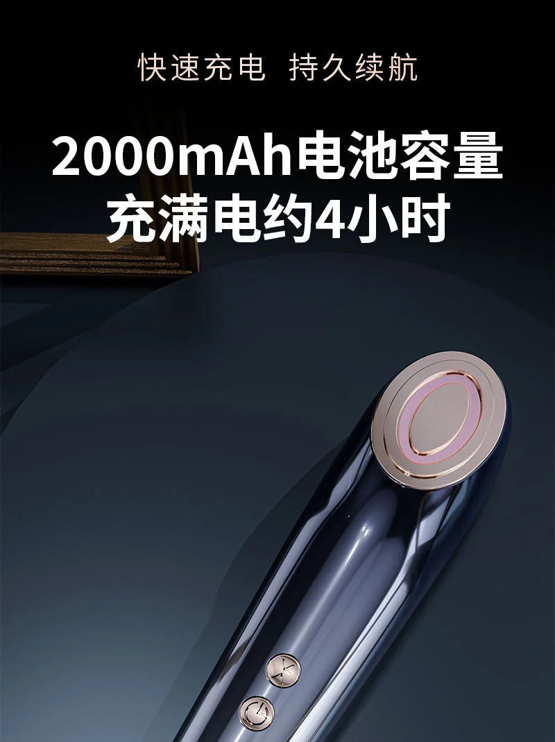 Appareil de massage facial anti-âge à microcourant pour thérapie par lumière rouge RF, instrument de beauté pour le raffermissement et le lifting du visage