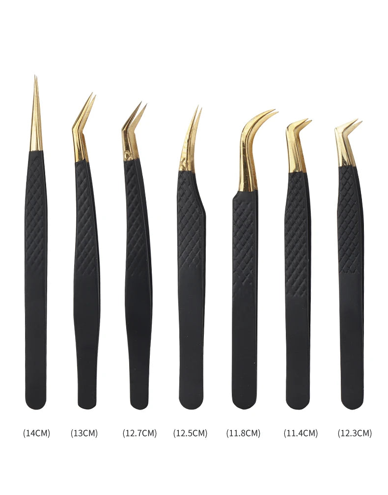 Pince à épiler pour cils et sourcils, pince à épiler de haute précision en acier inoxydable, outils de beauté pour femmes, 1 pièce